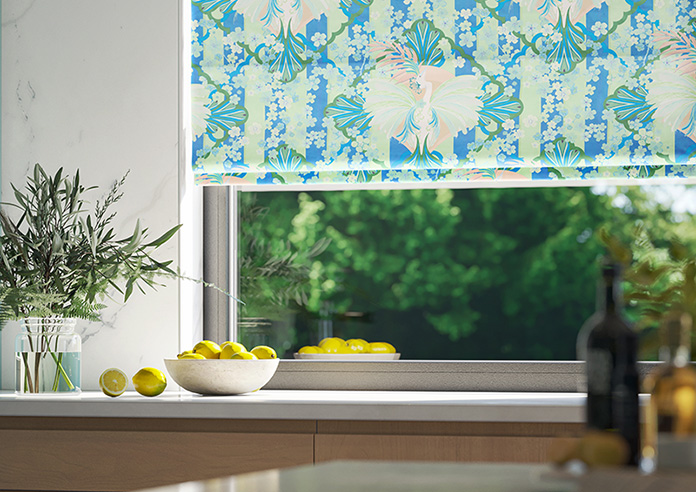 Faded Glamour, Absinthe Stripe - Twist&Fit Roman Blind - Image 5